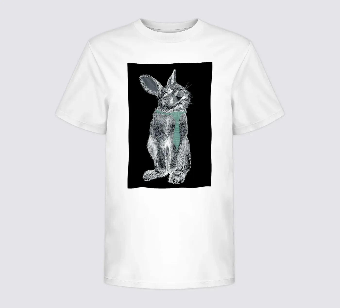 Fancy Rabbit t-shirt bambini da Amalia Restrepo