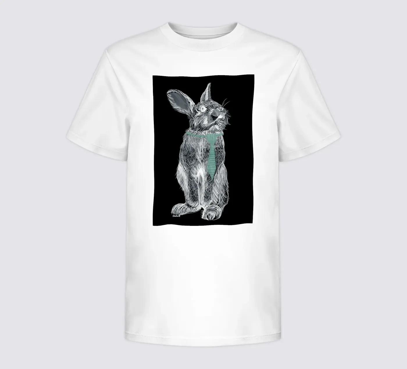 Fancy Rabbit t-shirt bambini da Amalia Restrepo