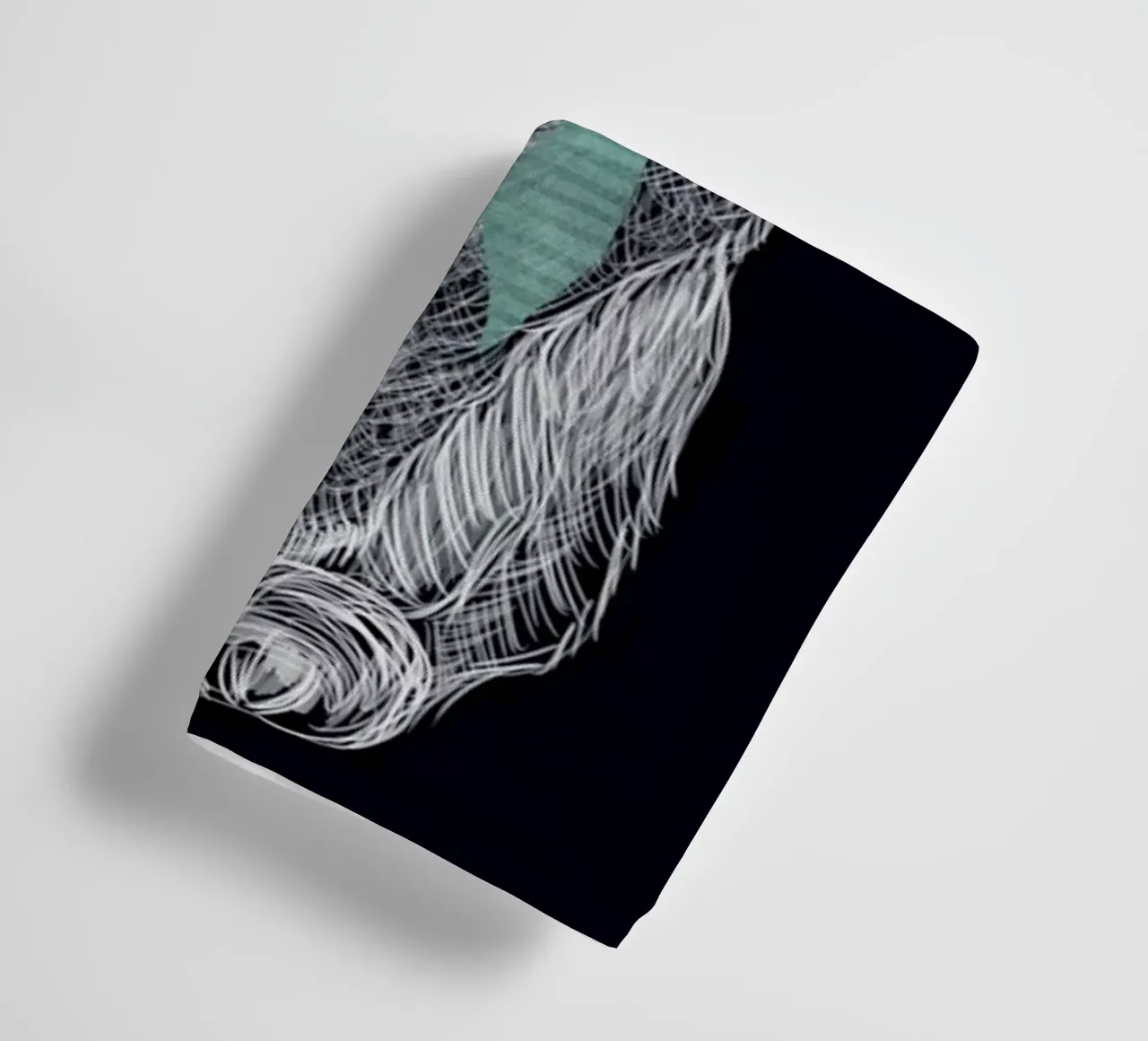 Fancy Rabbit towel by Amalia Restrepo