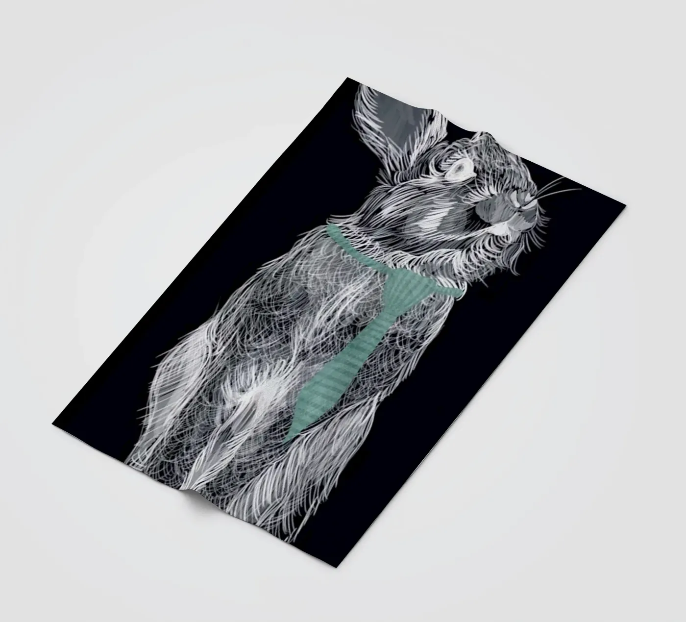 Fancy Rabbit fleecedeken van Amalia Restrepo