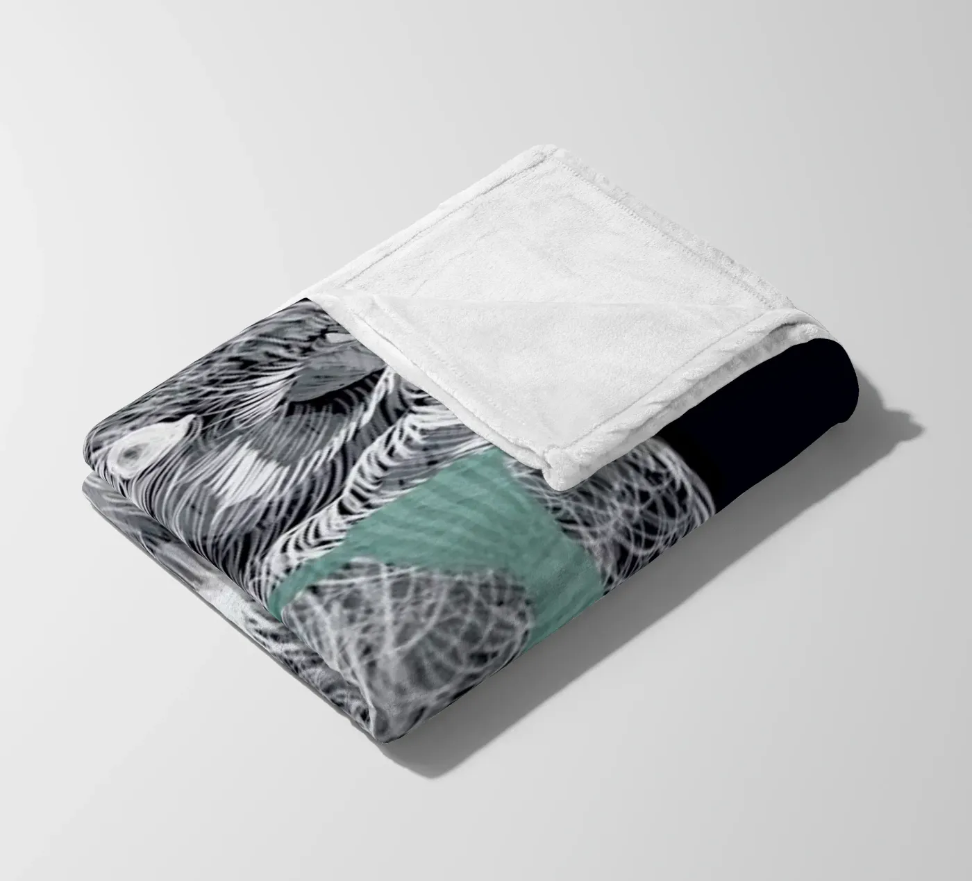 Fancy Rabbit coperta in pile da Amalia Restrepo