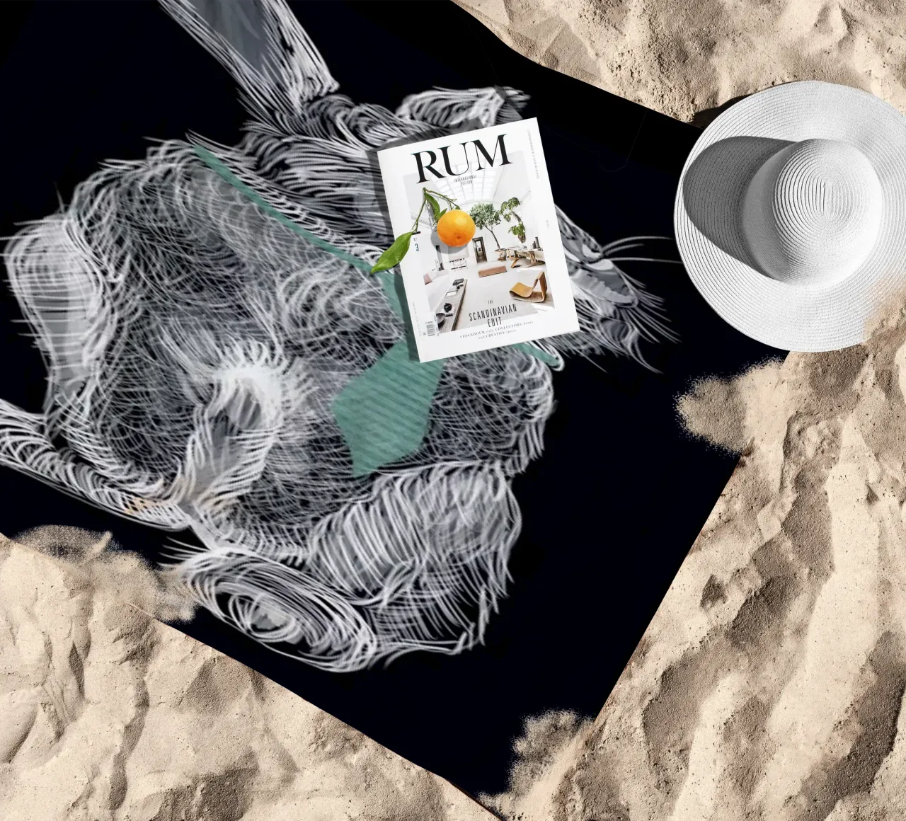 Fancy Rabbit telo mare da Amalia Restrepo