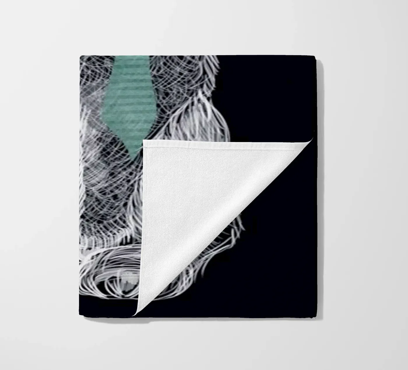 Fancy Rabbit Strandtuch von Amalia Restrepo