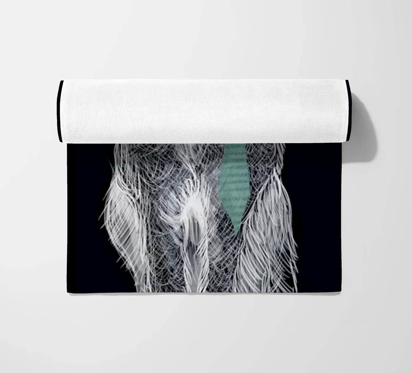 Fancy Rabbit Strandtuch von Amalia Restrepo