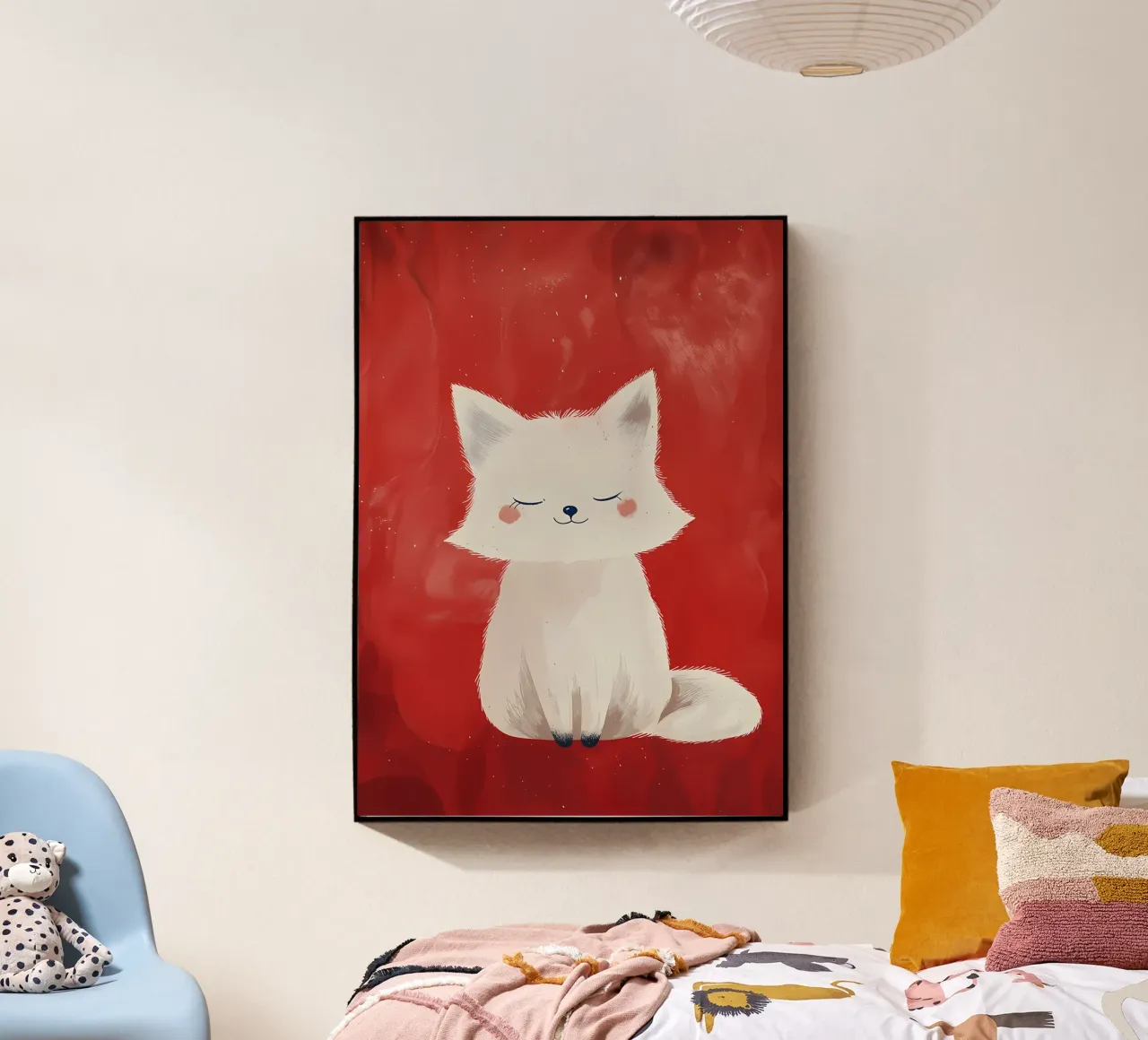 Calm Kitty Red plexiglass da Manh beo