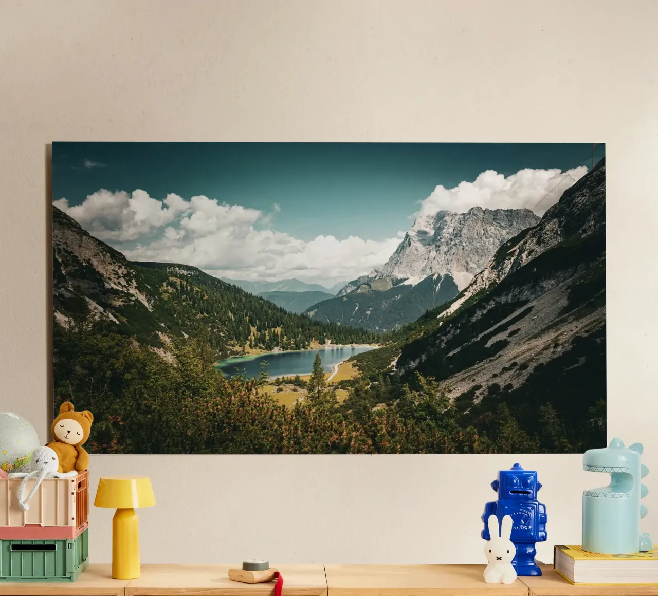 Bergsee Forex-Platte von Flo Klein