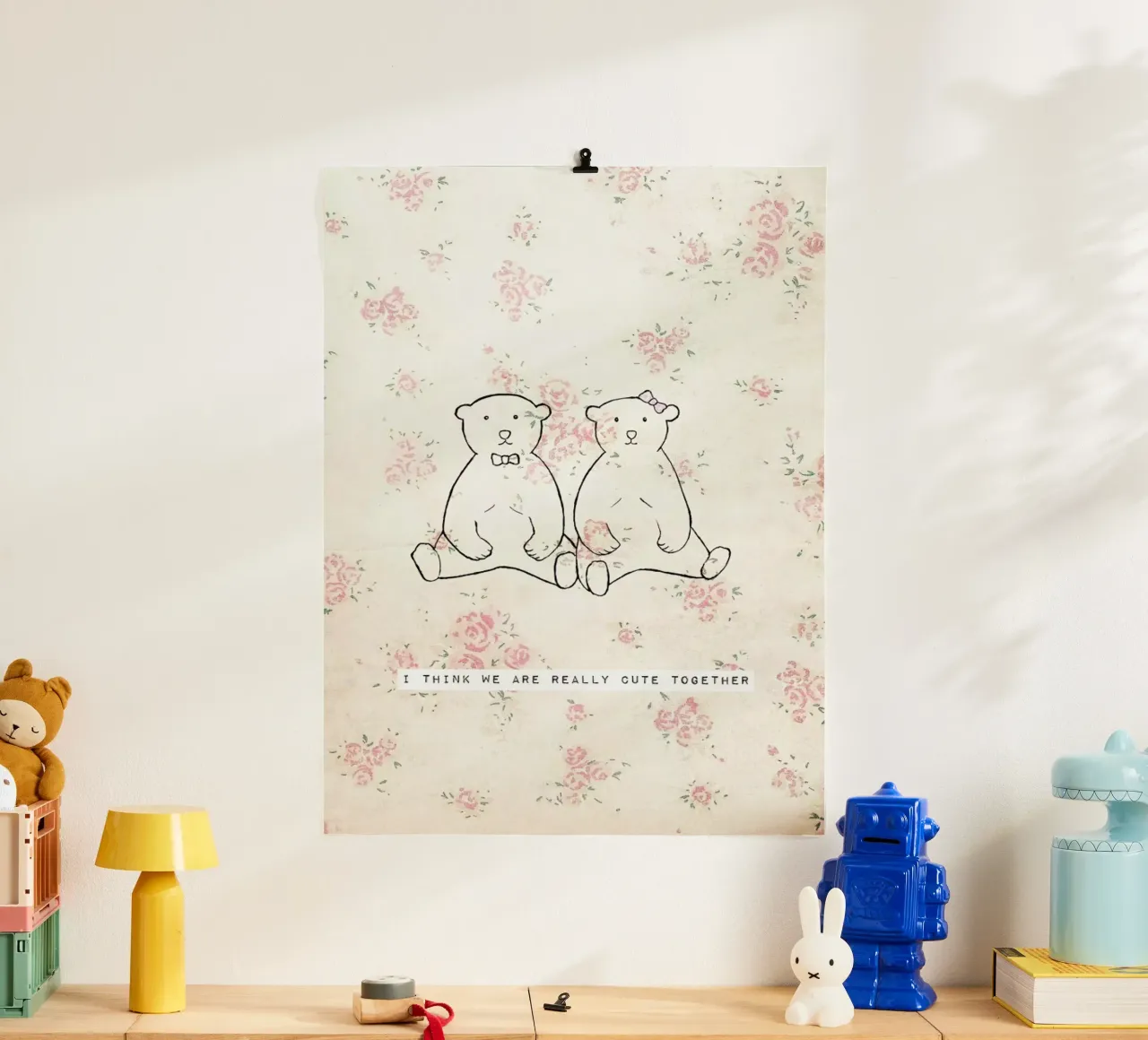 I Think We Are Really Cute Together carta hahnemühle da Ingrid Beddoes