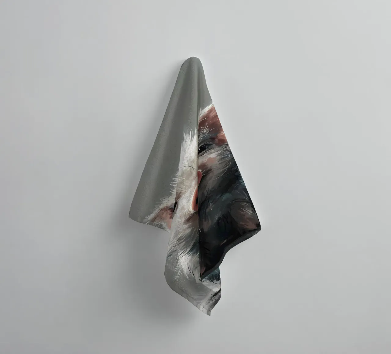 Charming Piglet Art towel by Manh beo