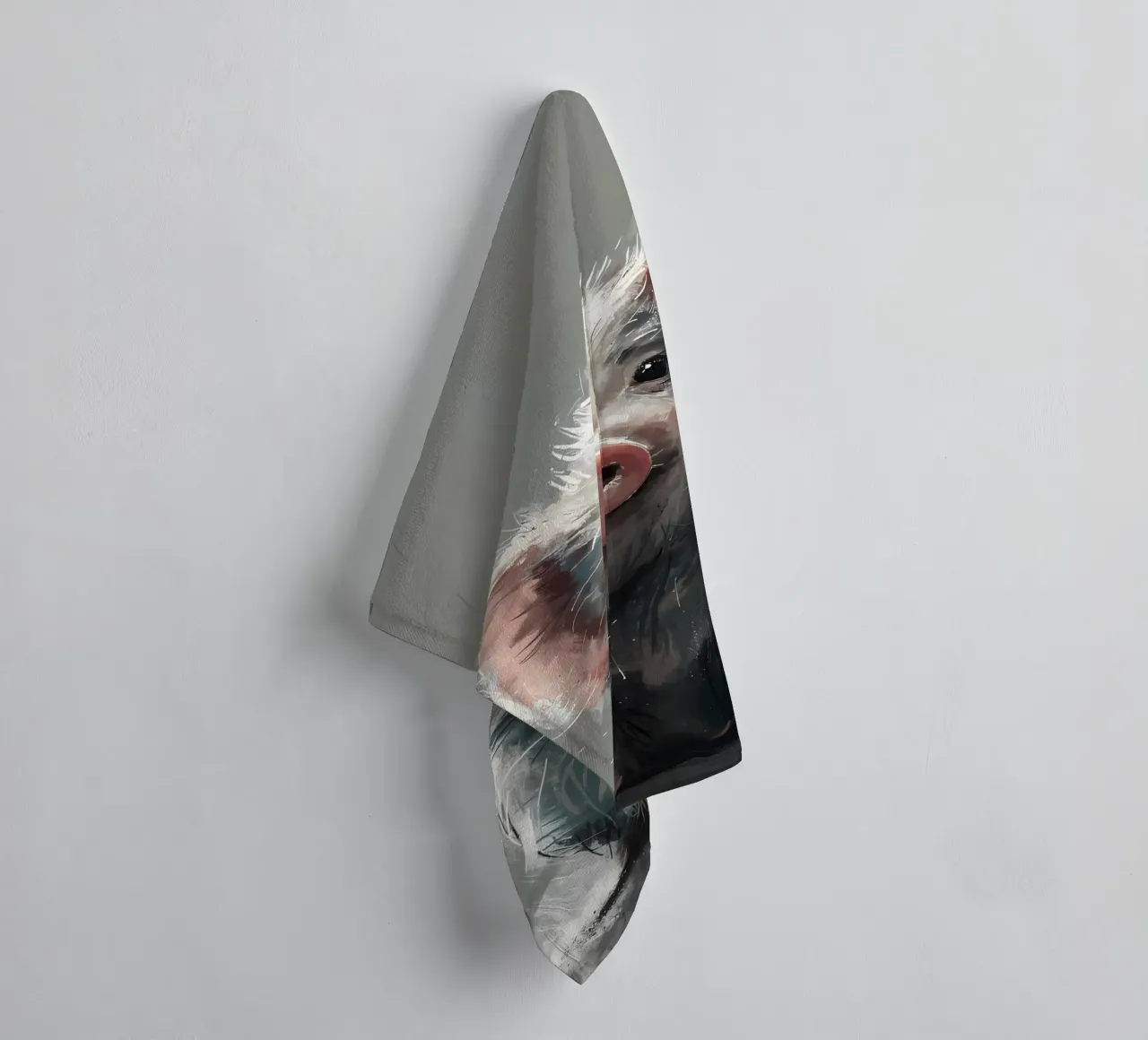 Charming Piglet Art towel by Manh beo
