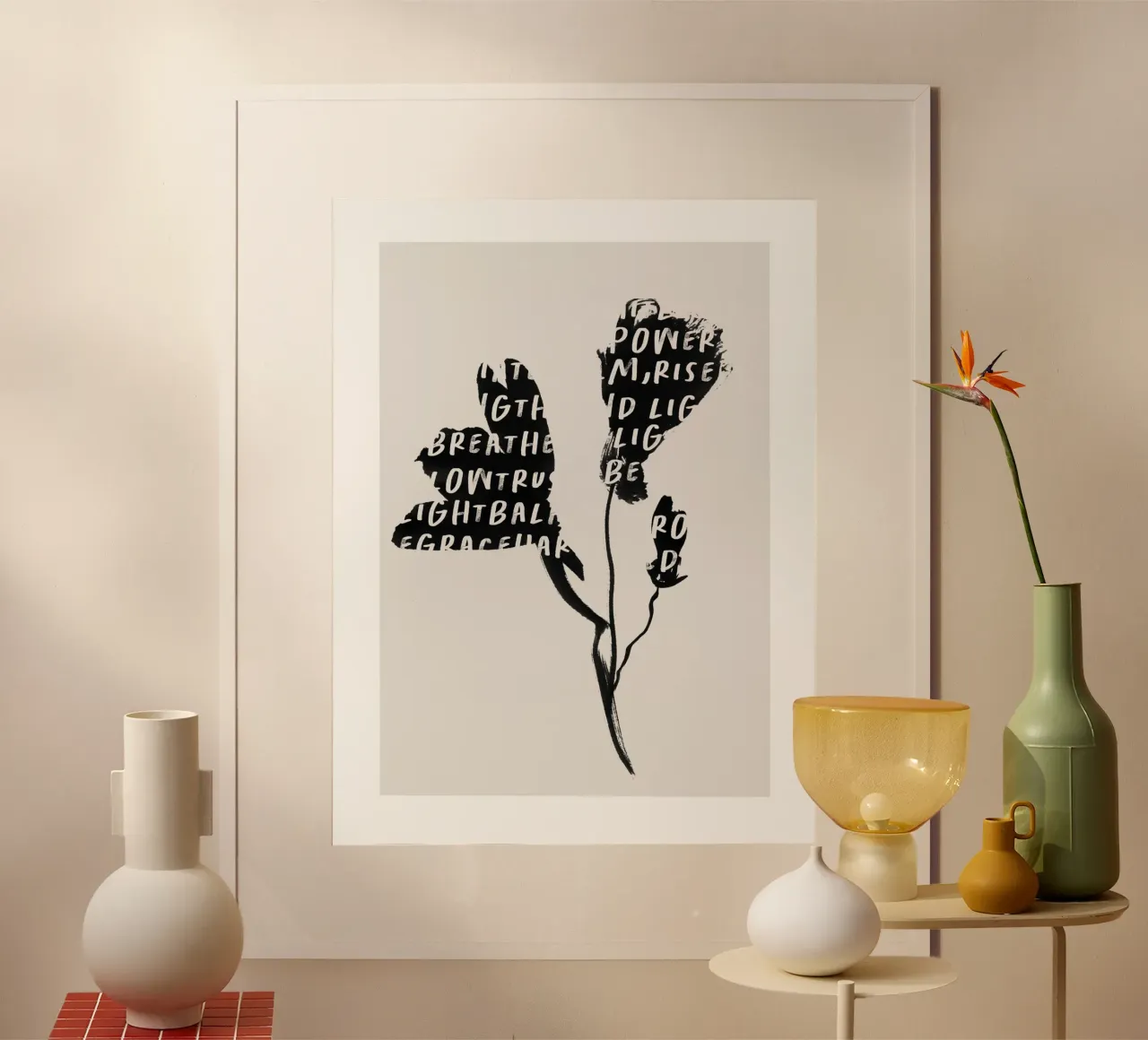 Golden Mantras No 17 poster da treechild