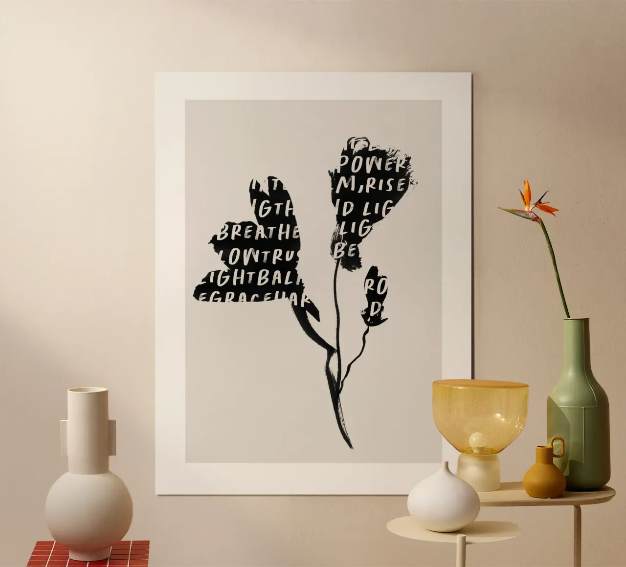 Golden Mantras No 17 poster da treechild