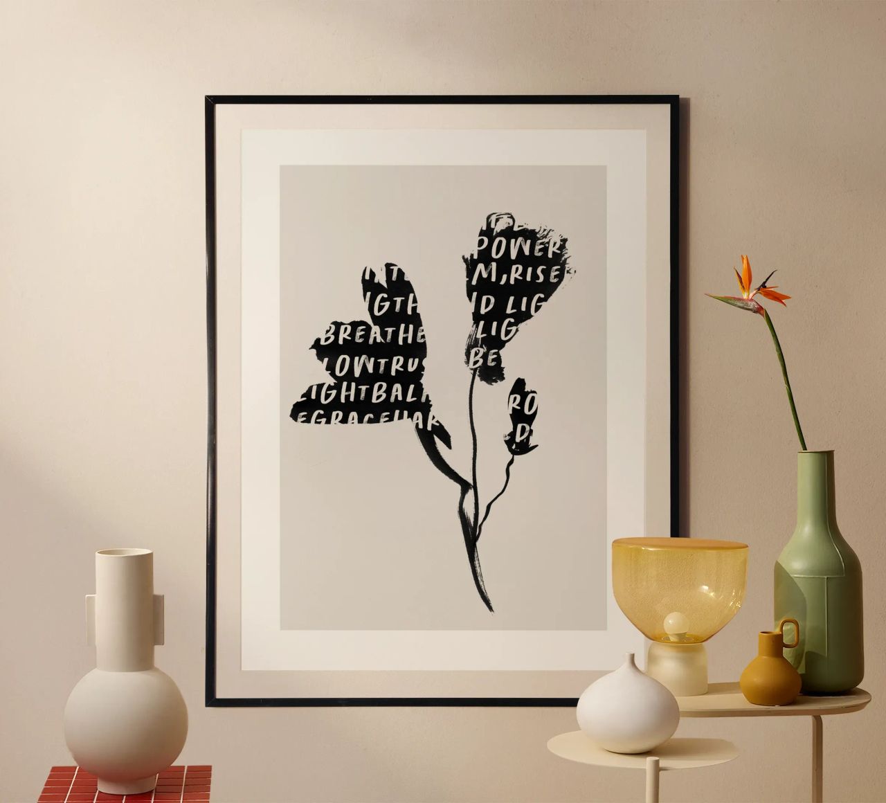 Golden Mantras No 17 Poster von treechild