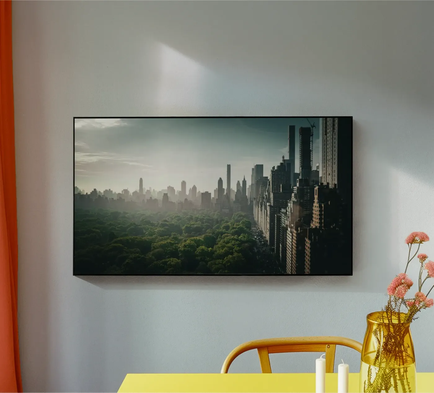 Kolumbus Circle plexiglass da Flo Klein Gallery