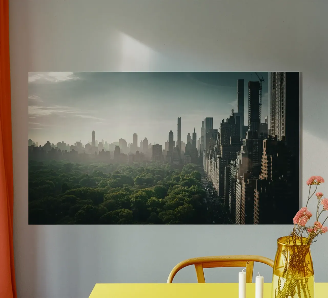 Kolumbus Circle plexiglass da Flo Klein