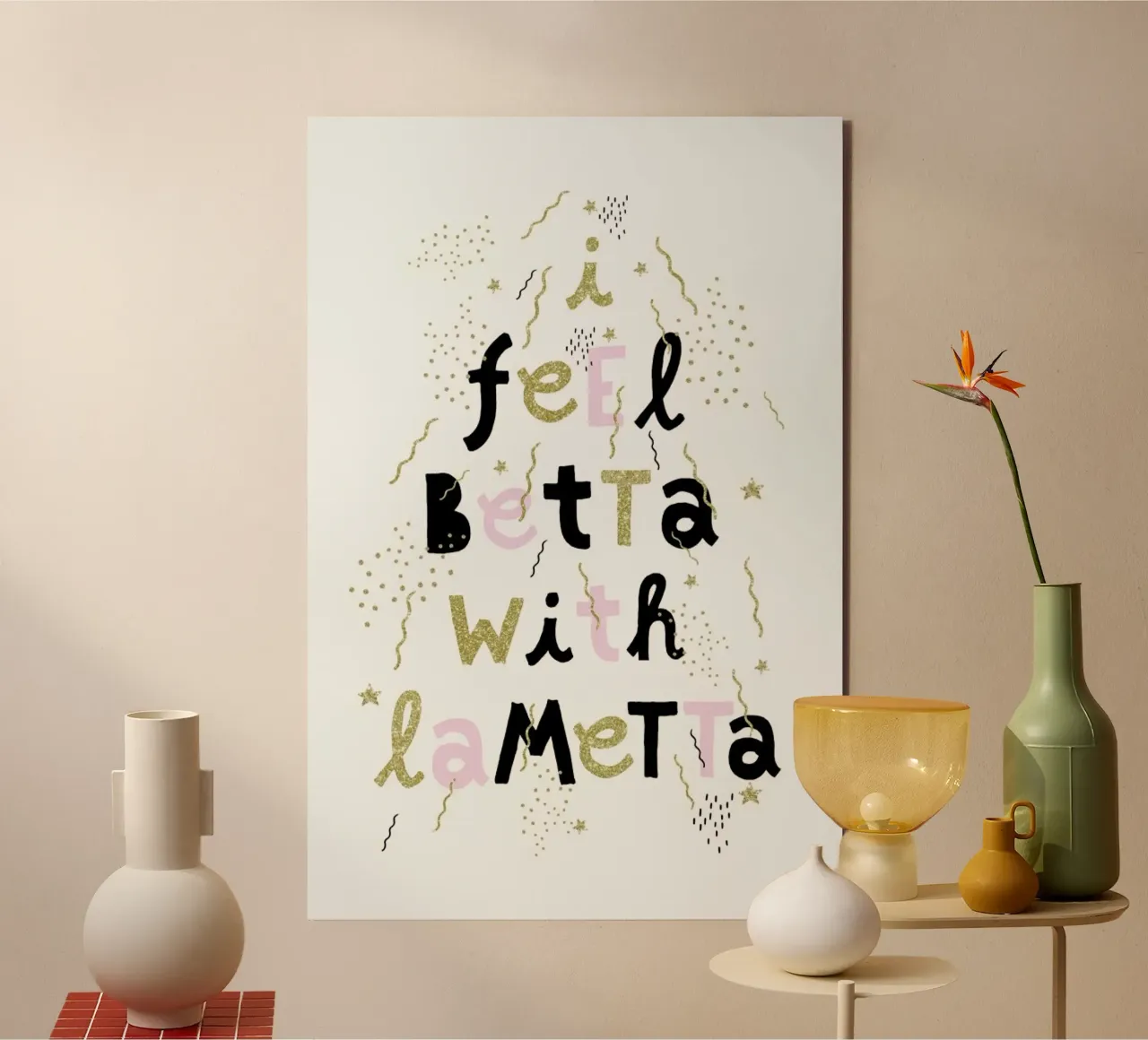 Betta Lametta alluminio dibond da typealive