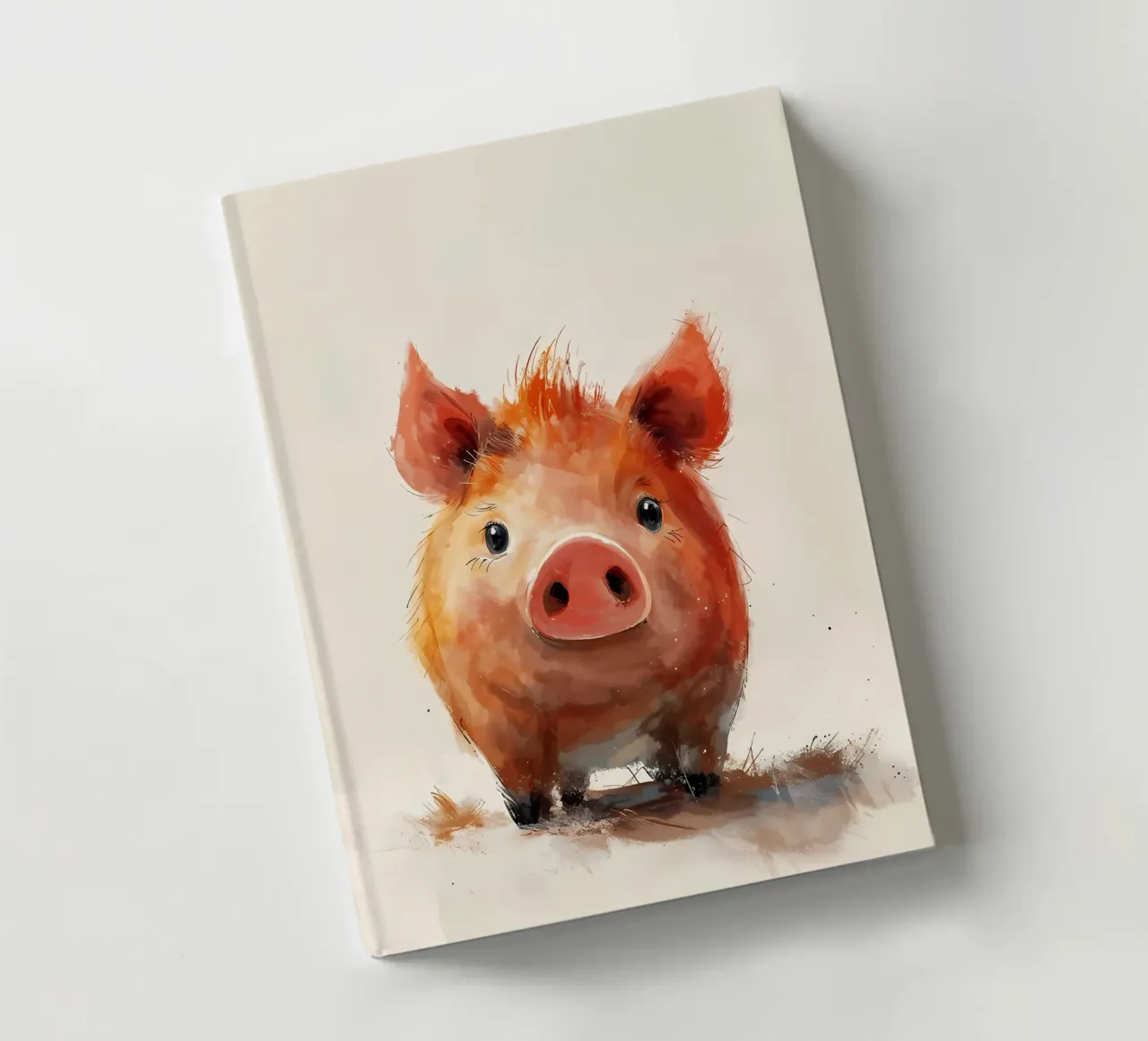 Charming Piglet notebook by Manh beo