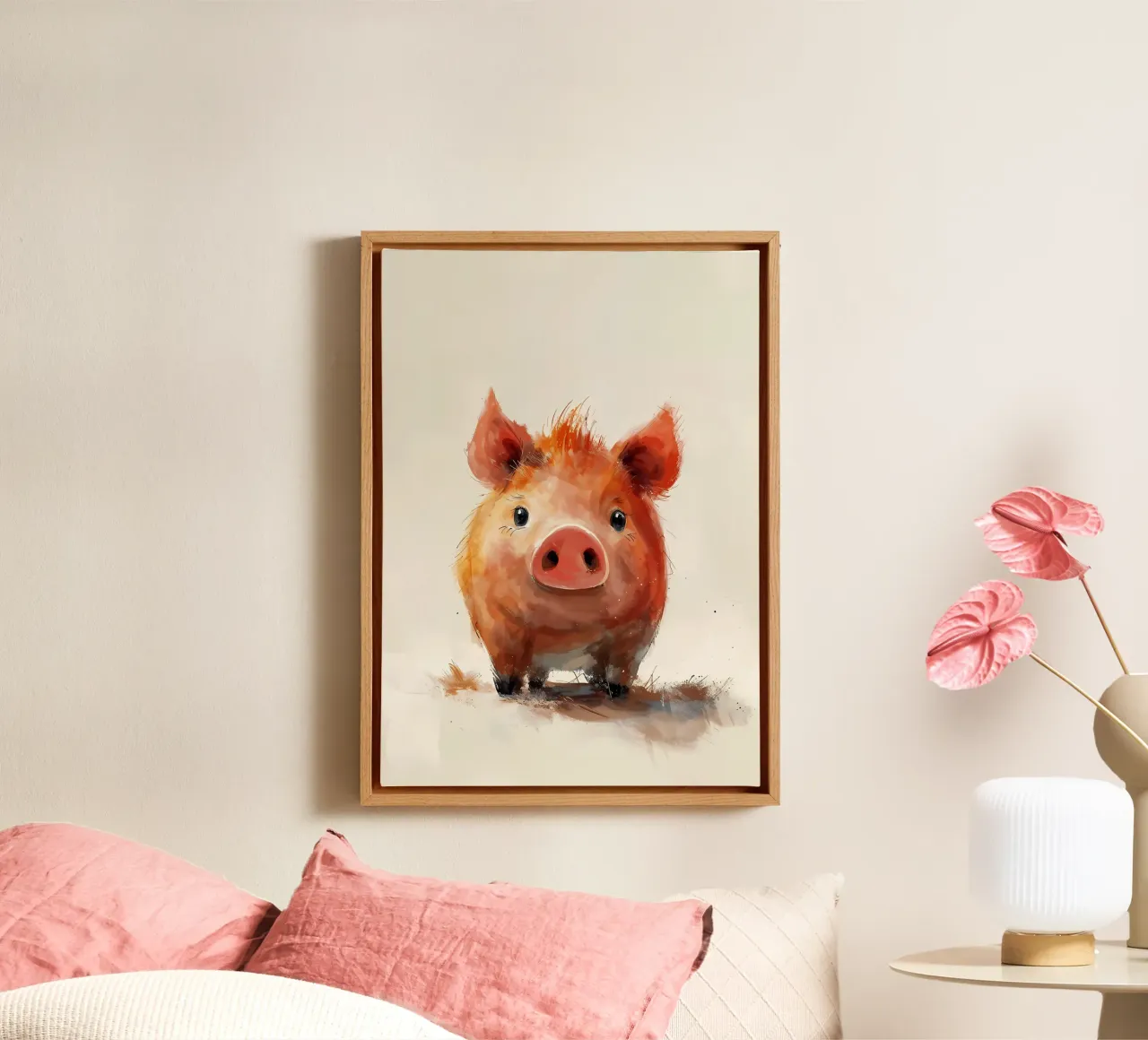 Charmant Knorretje canvas van Manh beo
