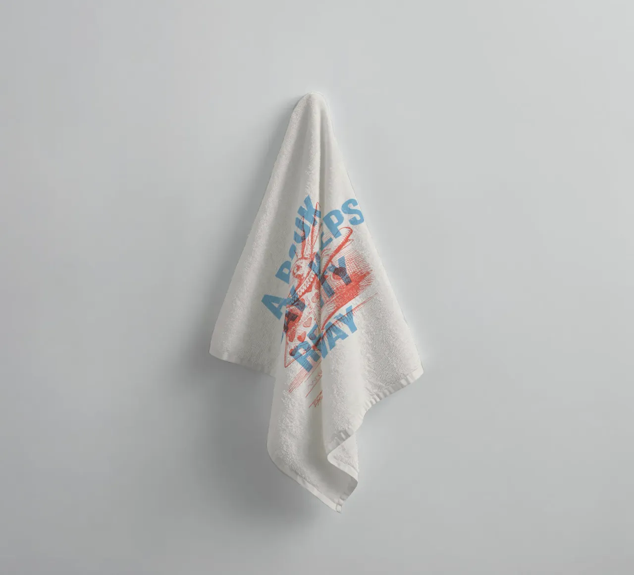 A book a day keeps reality away towel by Vintagrafica