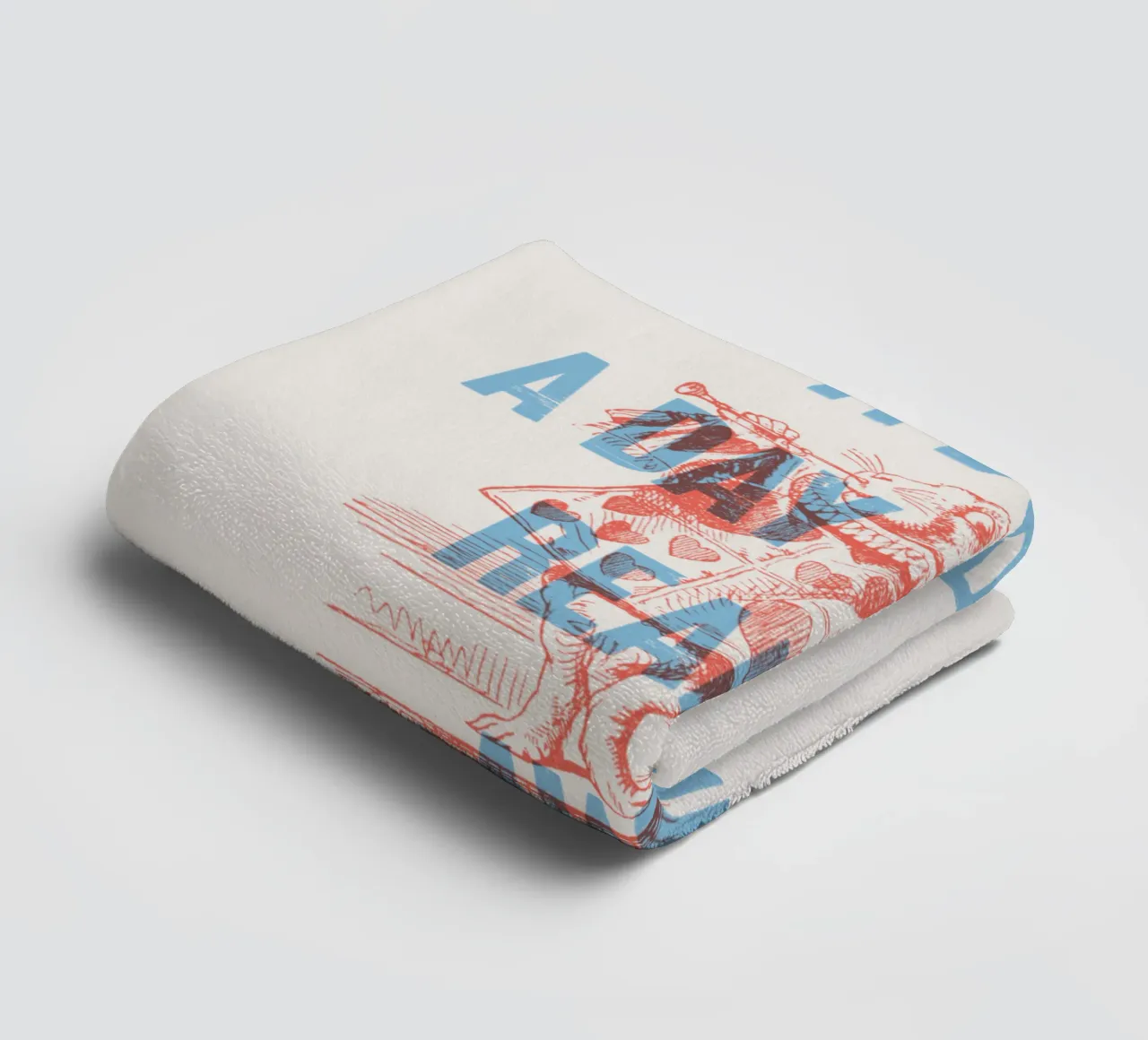 A book a day keeps reality away towel by Vintagrafica