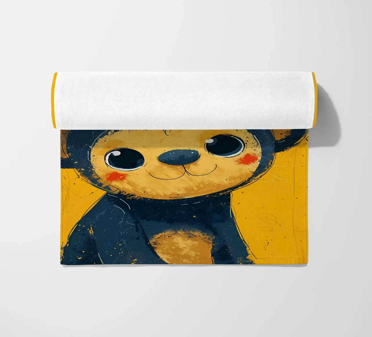 Cheeky Monkey Art_ Vibrant Mischief telo mare da Manh beo