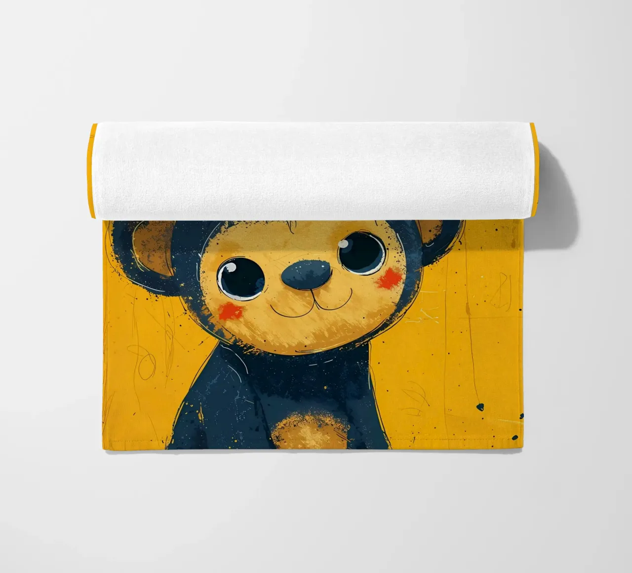 Cheeky Monkey Art_ Vibrant Mischief telo mare da Manh beo