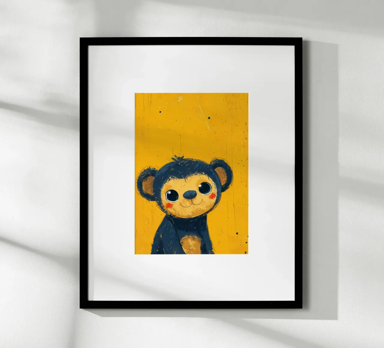 Cheeky Monkey Art_ Vibrant Mischief carta hahnemühle da Manh beo
