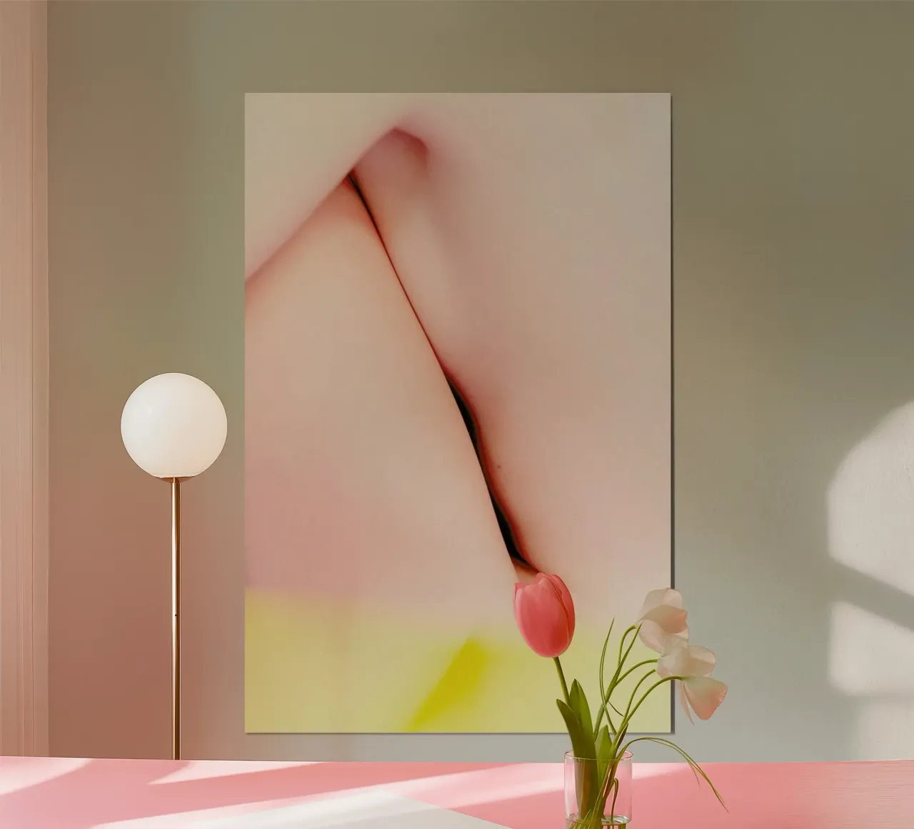 Hide Away Tree House 6 poster con telaio in plastica da Paul Aidan Perry