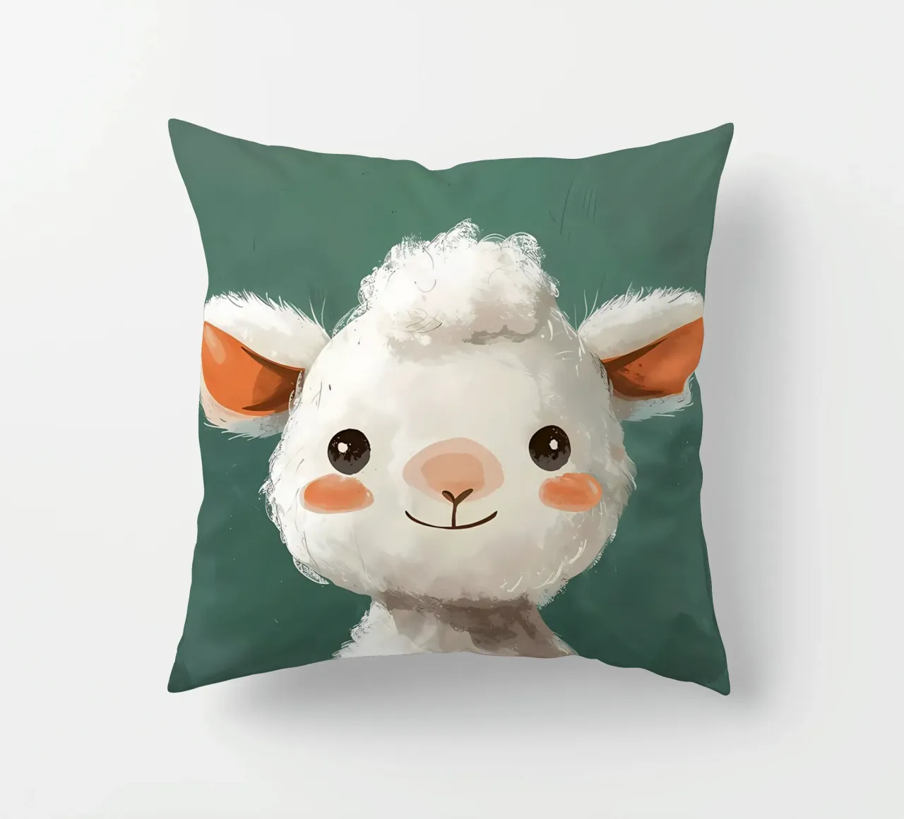 Allegro ritratto di alpaca cuscino da Manh beo