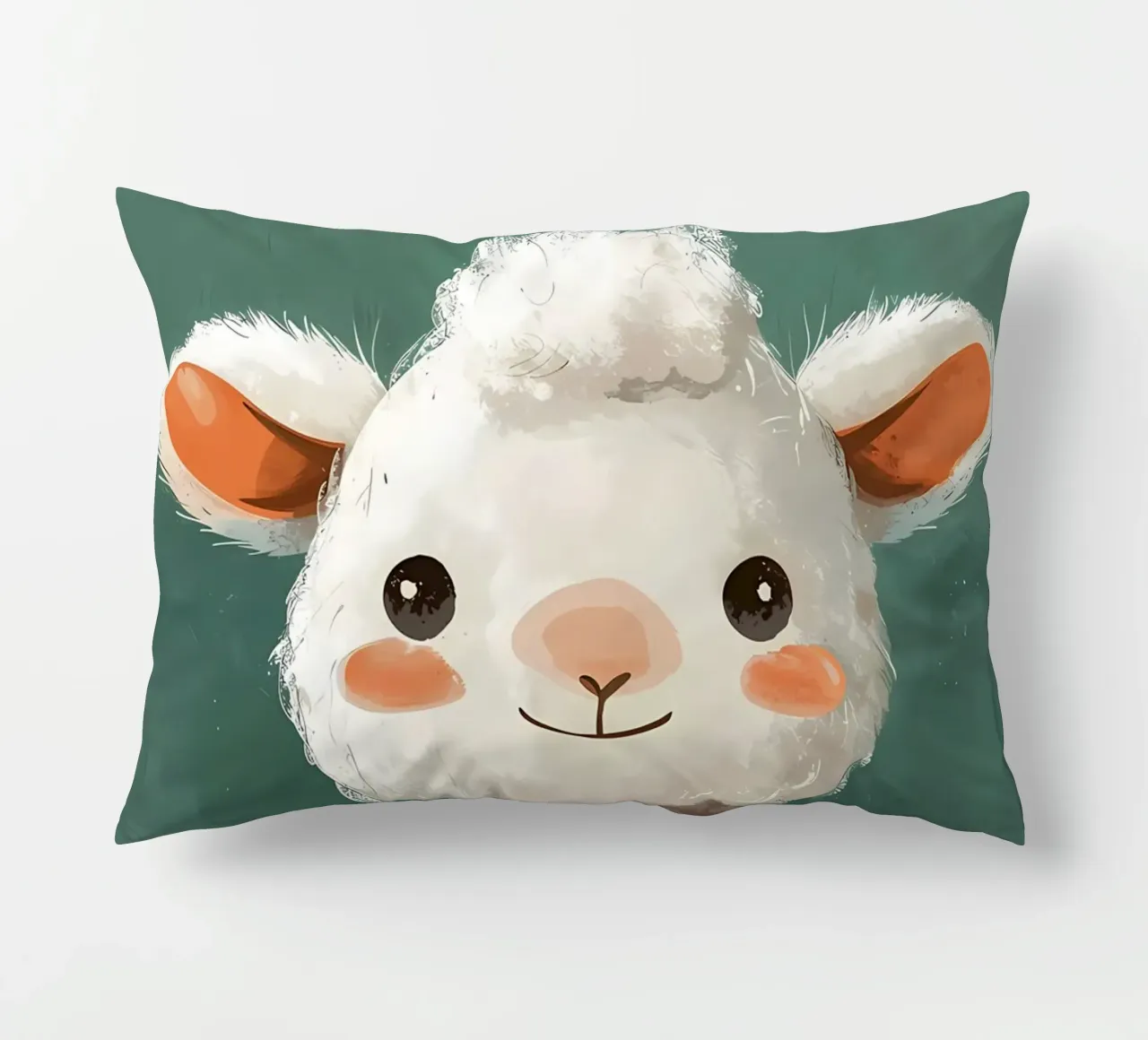 Allegro ritratto di alpaca cuscino da Manh beo
