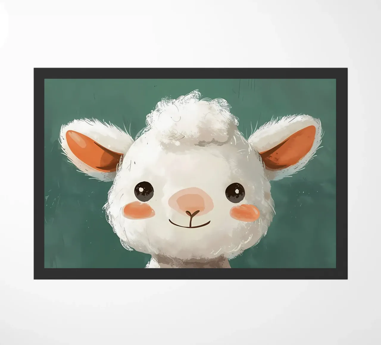 Allegro ritratto di alpaca zerbino da Manh beo