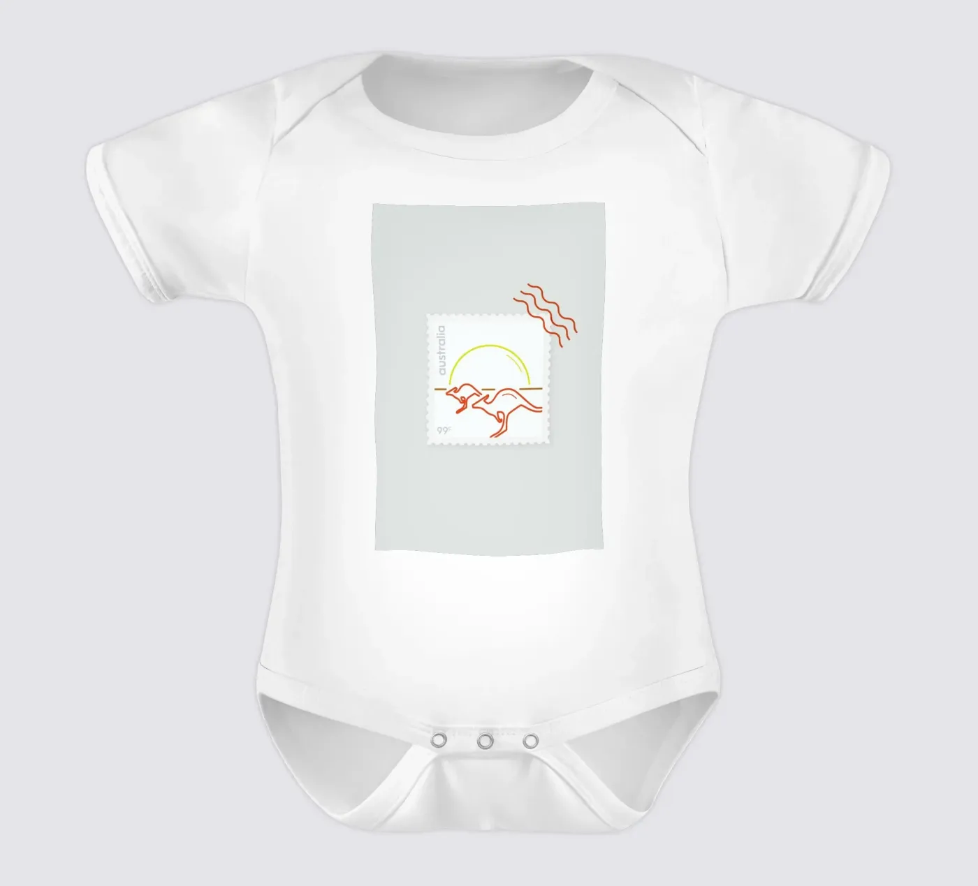 Outback body neonato maniche corte da Dean Smith