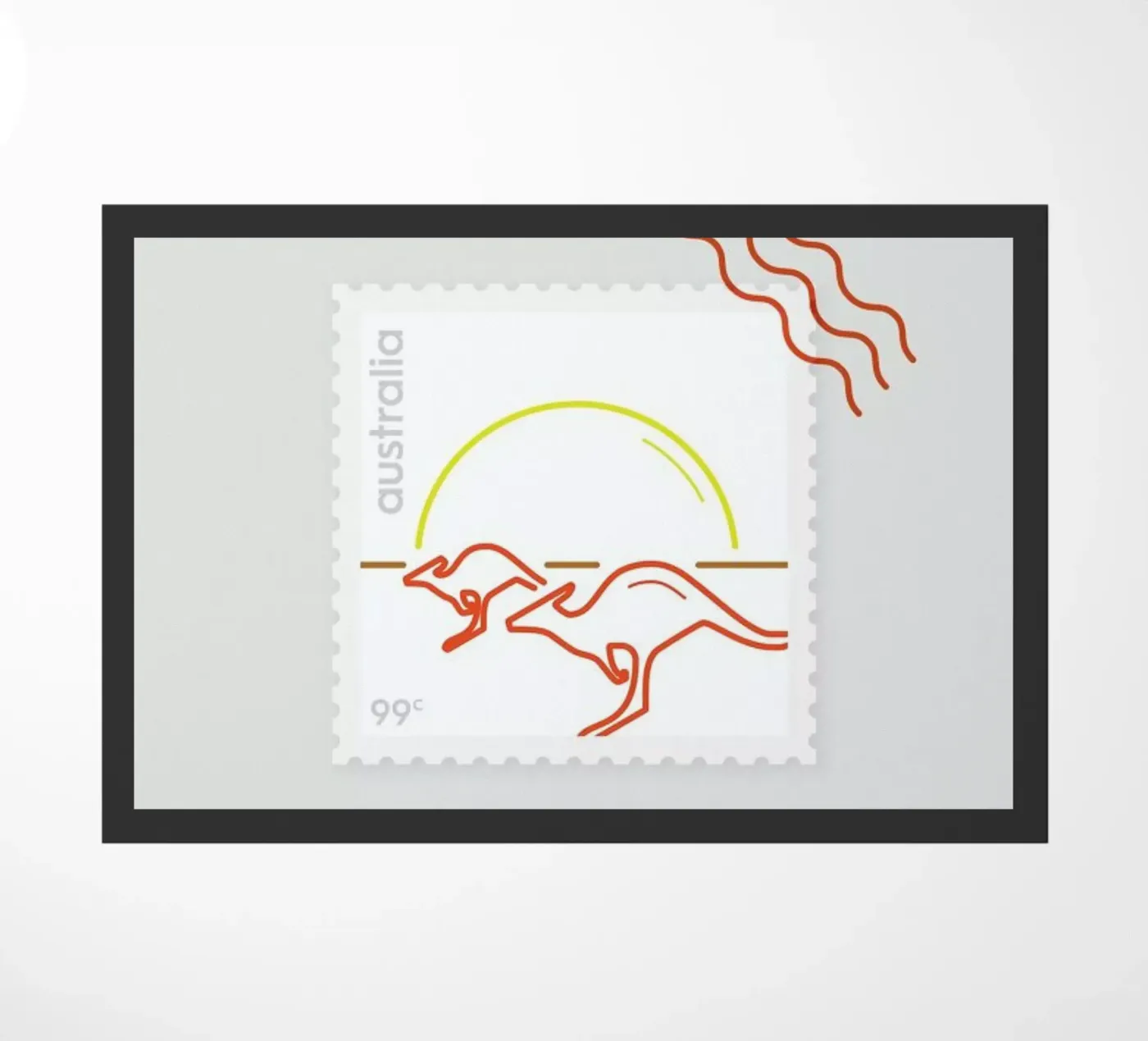 Outback deurmat van Dean Smith