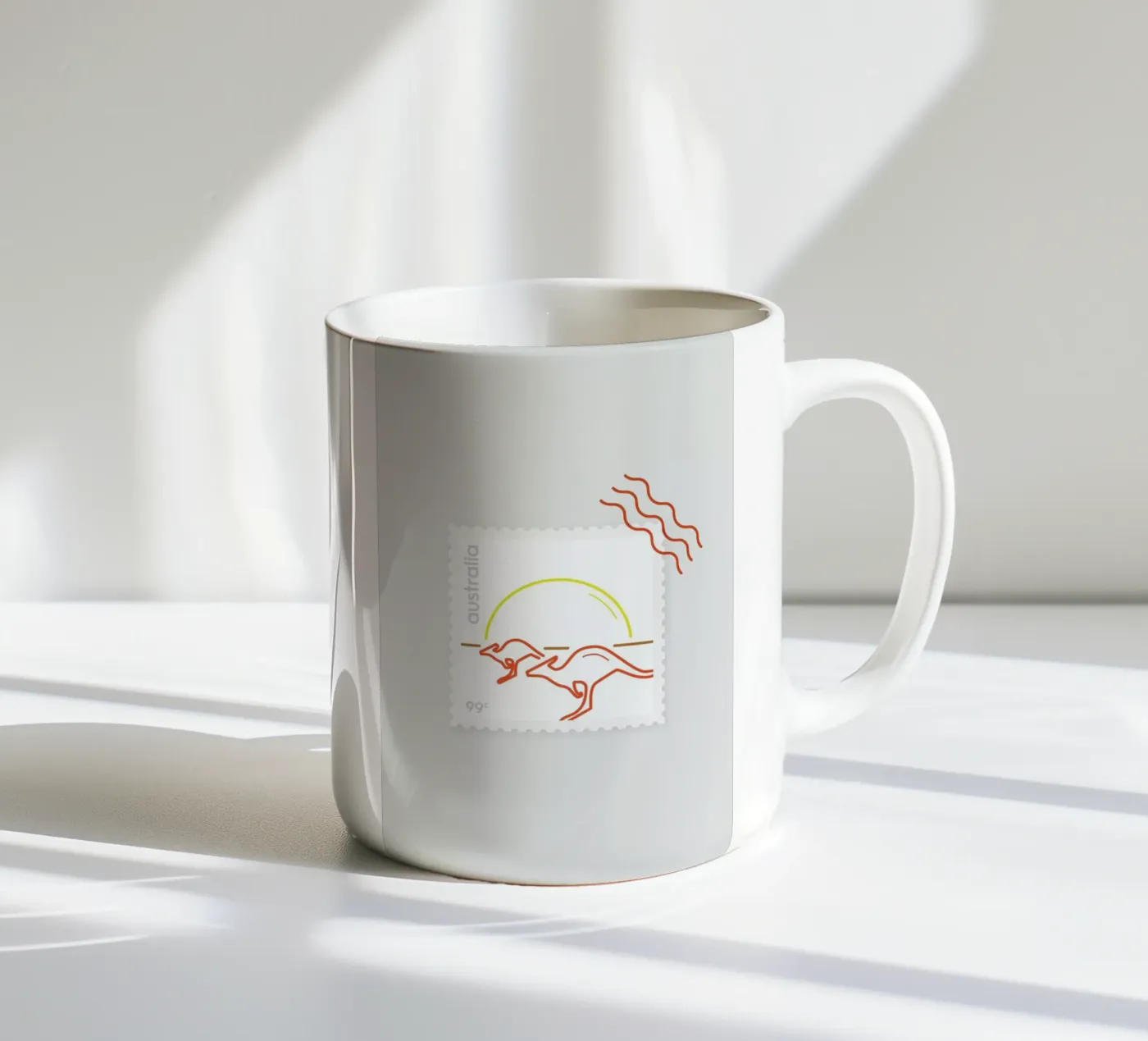 Outback keramische mok van Dean Smith