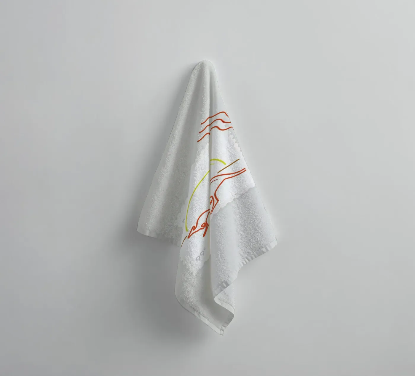 Outback towel by Dean Smith