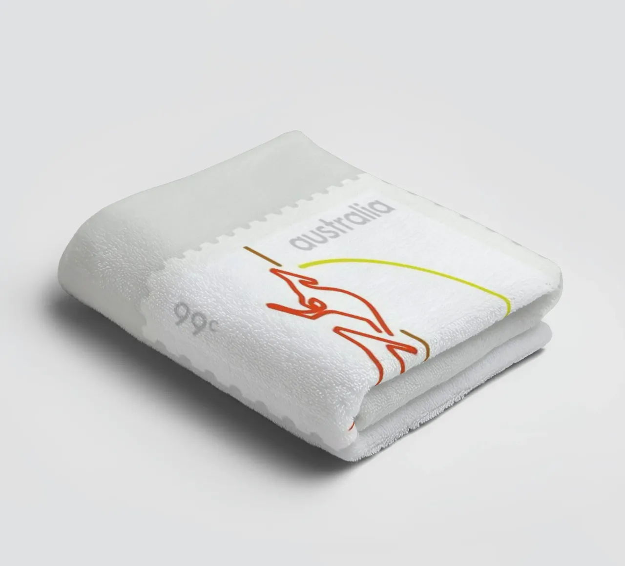 Outback towel by Dean Smith