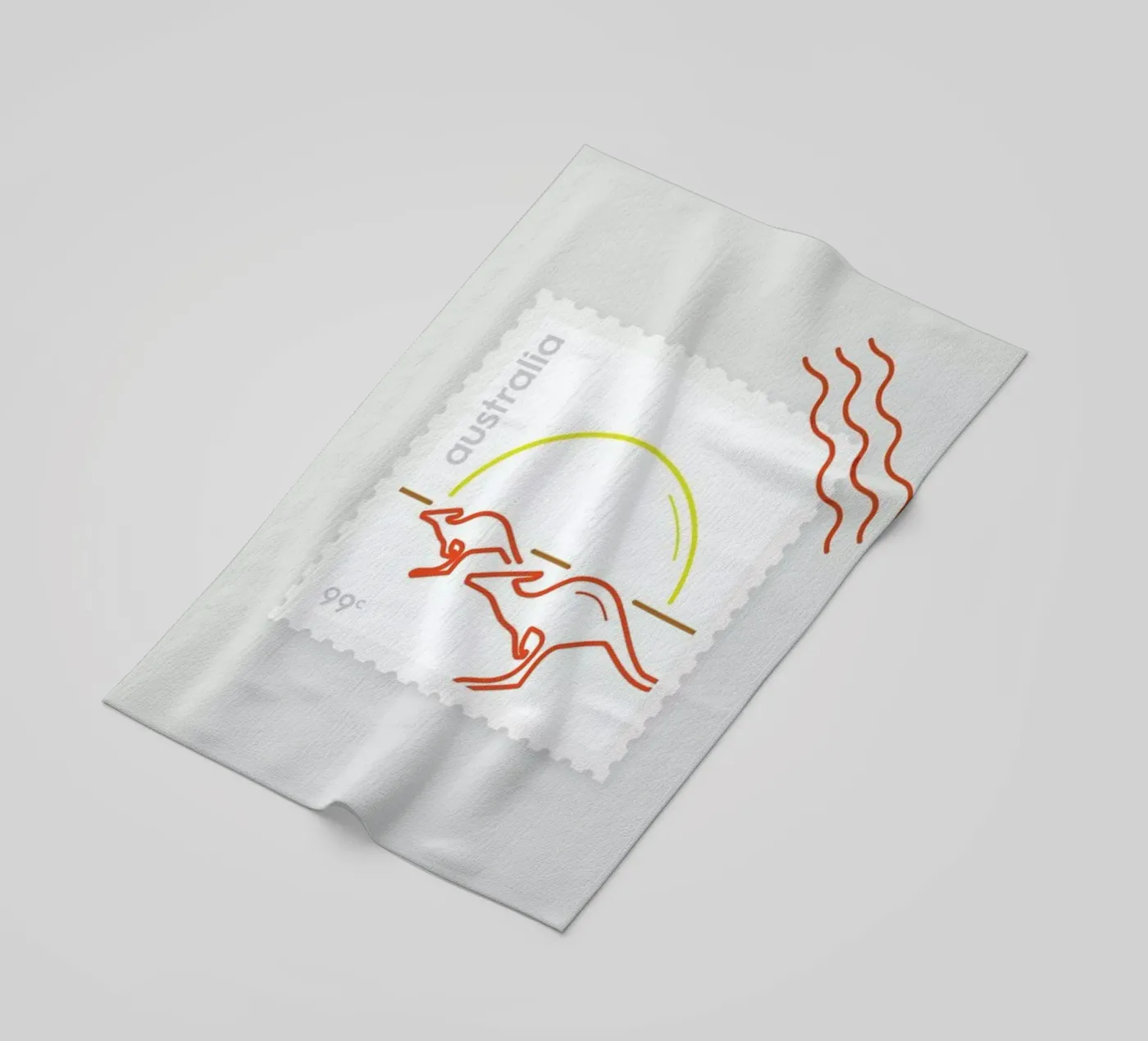 Outback serviette de plage de Dean Smith