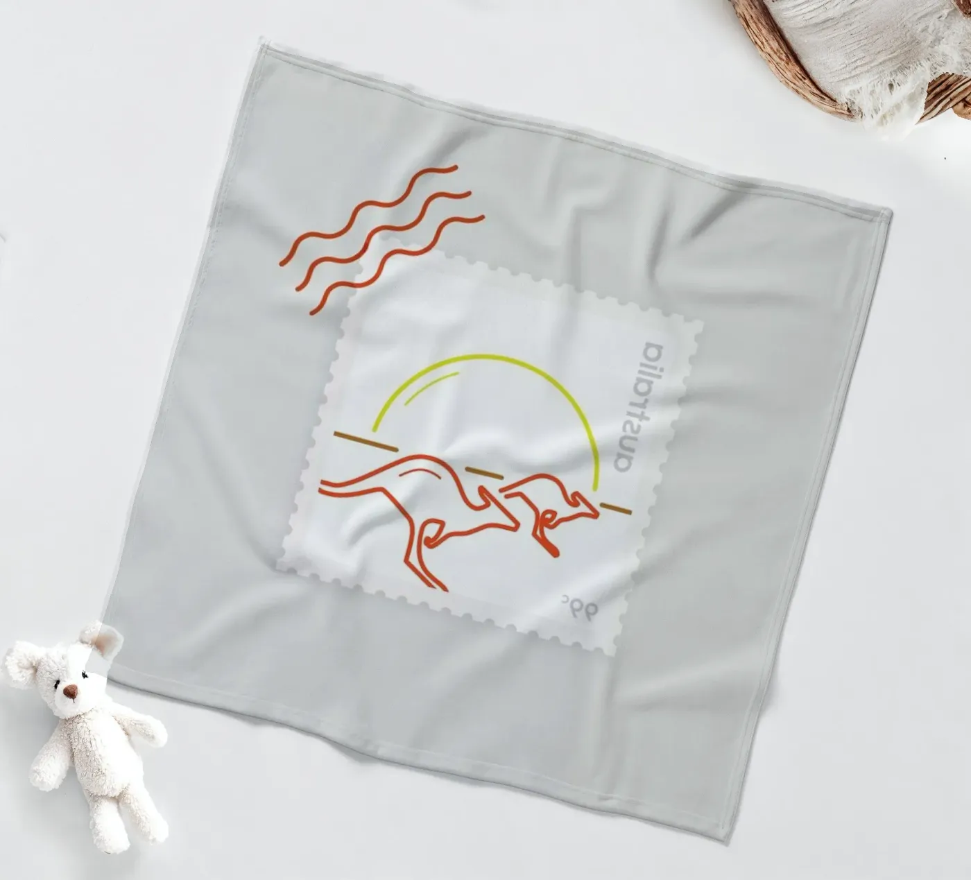 Outback Fleecedecke von Dean Smith