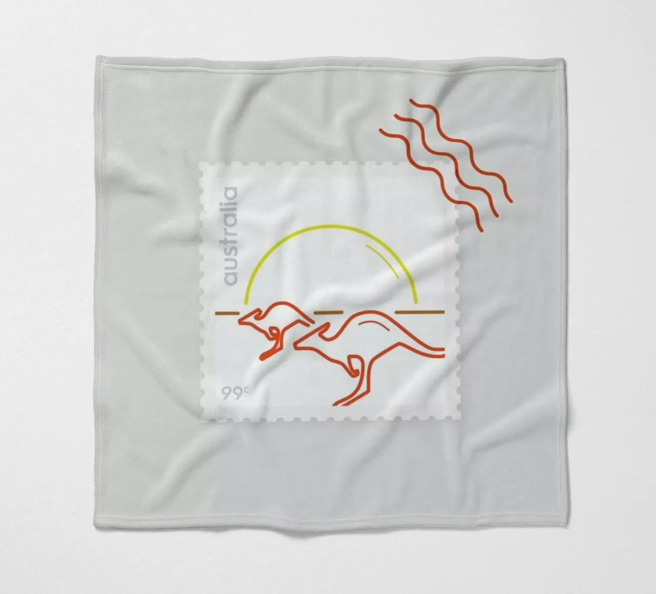 Outback fleecedeken van Dean Smith