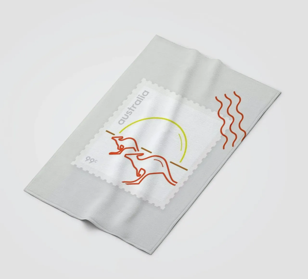 Outback fleecedeken van Dean Smith