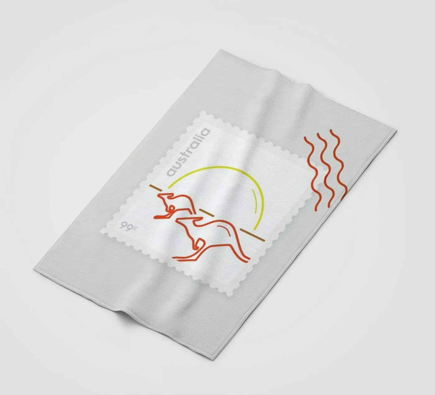 Outback Fleecedecke von Dean Smith