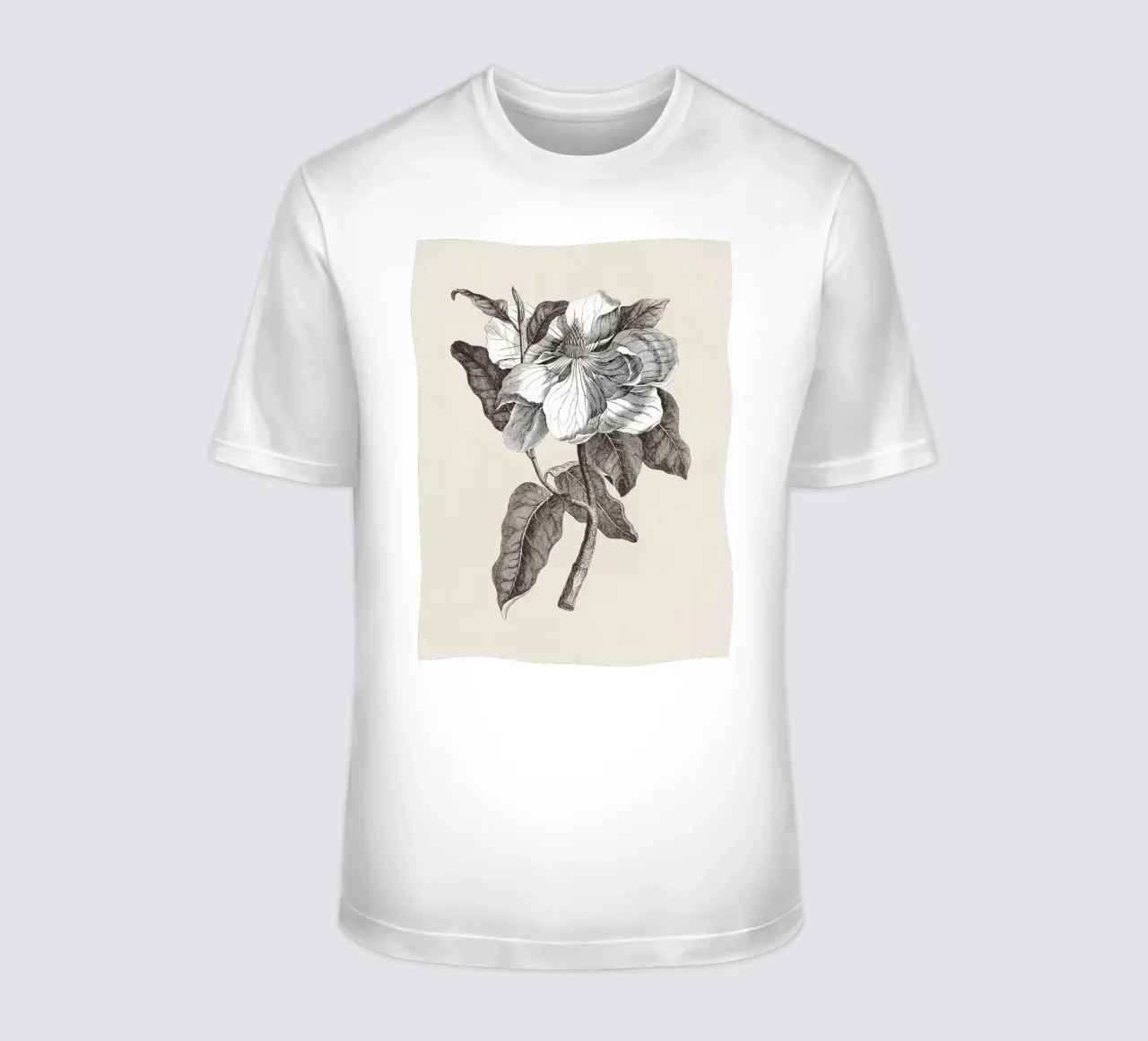 Magnolia Sketch no. 1 t-shirt da apoloprints