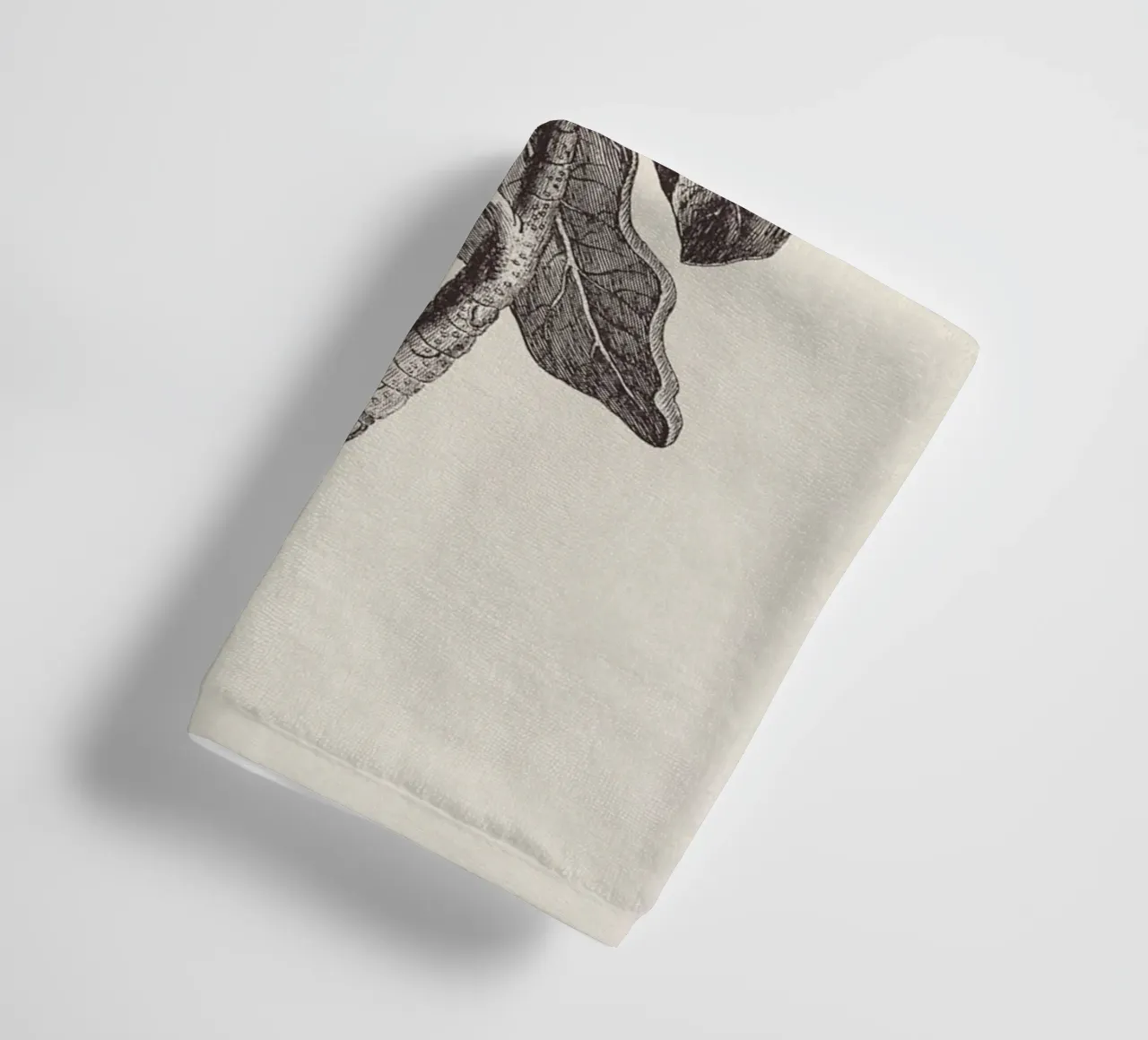 Magnolia Sketch no. 1 asciugamano da bagno da apoloprints