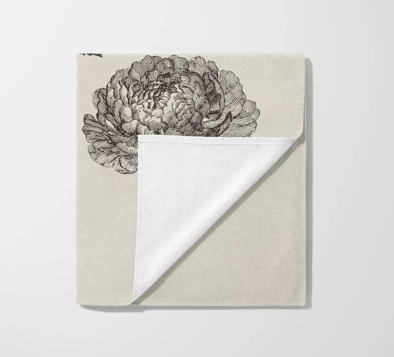 Peonies Sketch no. 1 telo mare da apoloprints