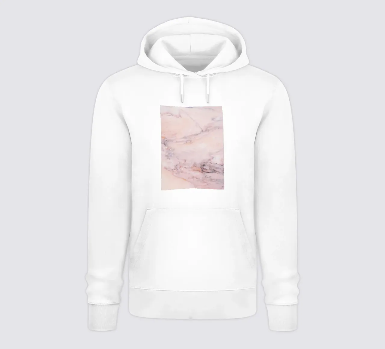 Marmo Blush felpa con cappuccio da cafelab
