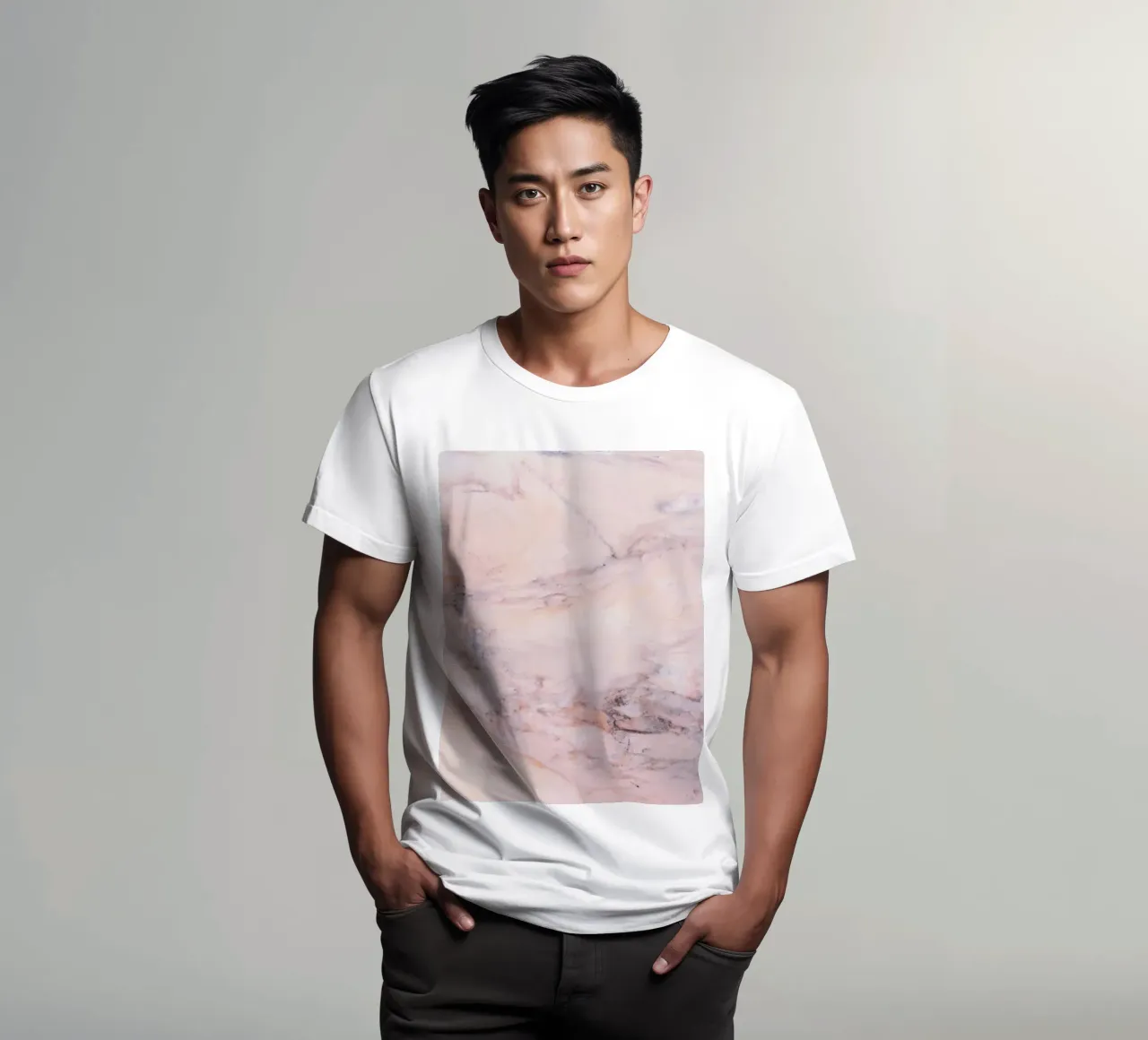Marmo Blush t-shirt da cafelab