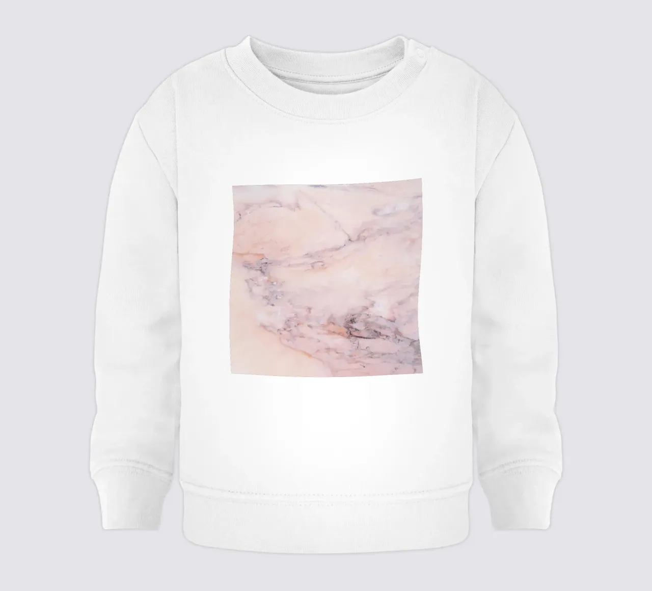 Marmo Blush felpa neonato da cafelab