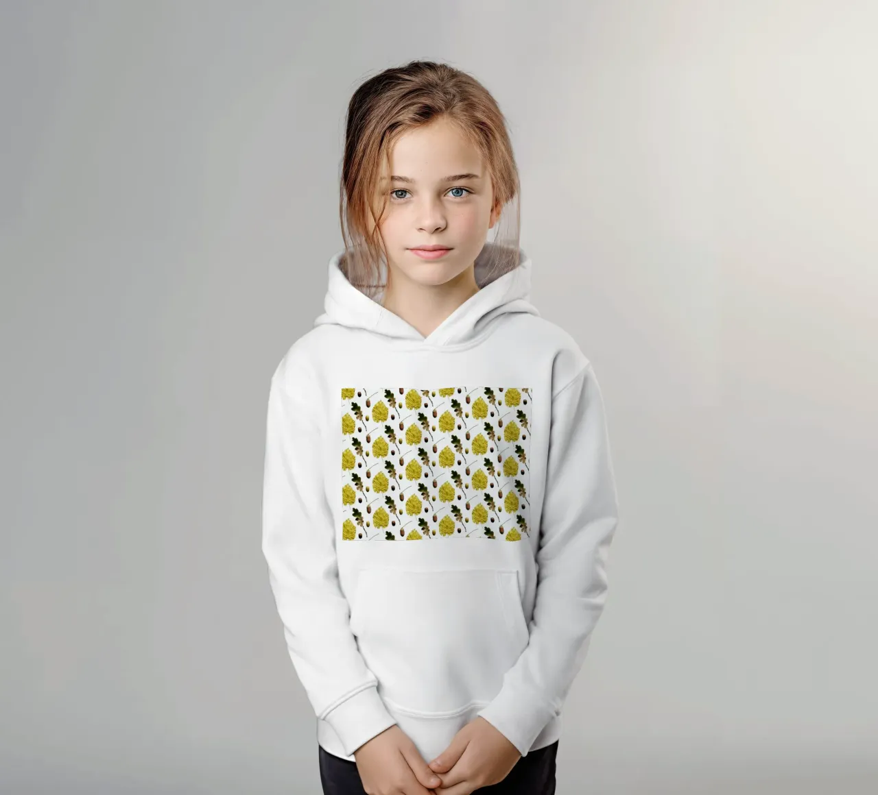 PATTERN AUTUNNALE I felpa bambino con cappuccio da Elena Veronese