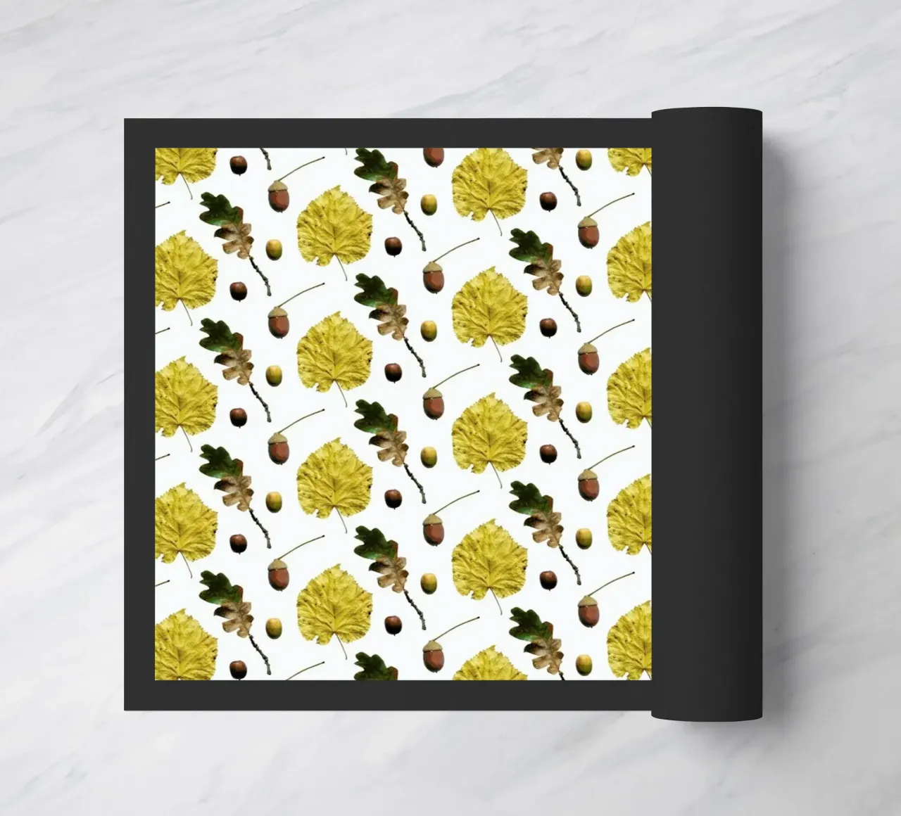 PATTERN AUTUNNALE I doormat by Elena Veronese