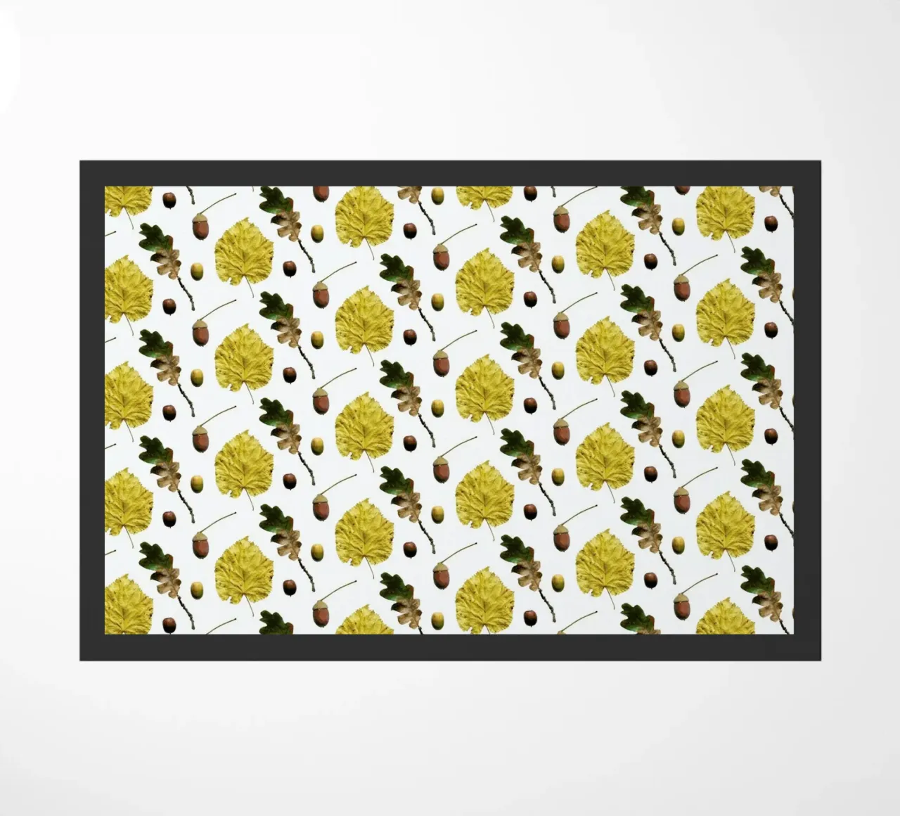 PATTERN AUTUNNALE I doormat by Elena Veronese