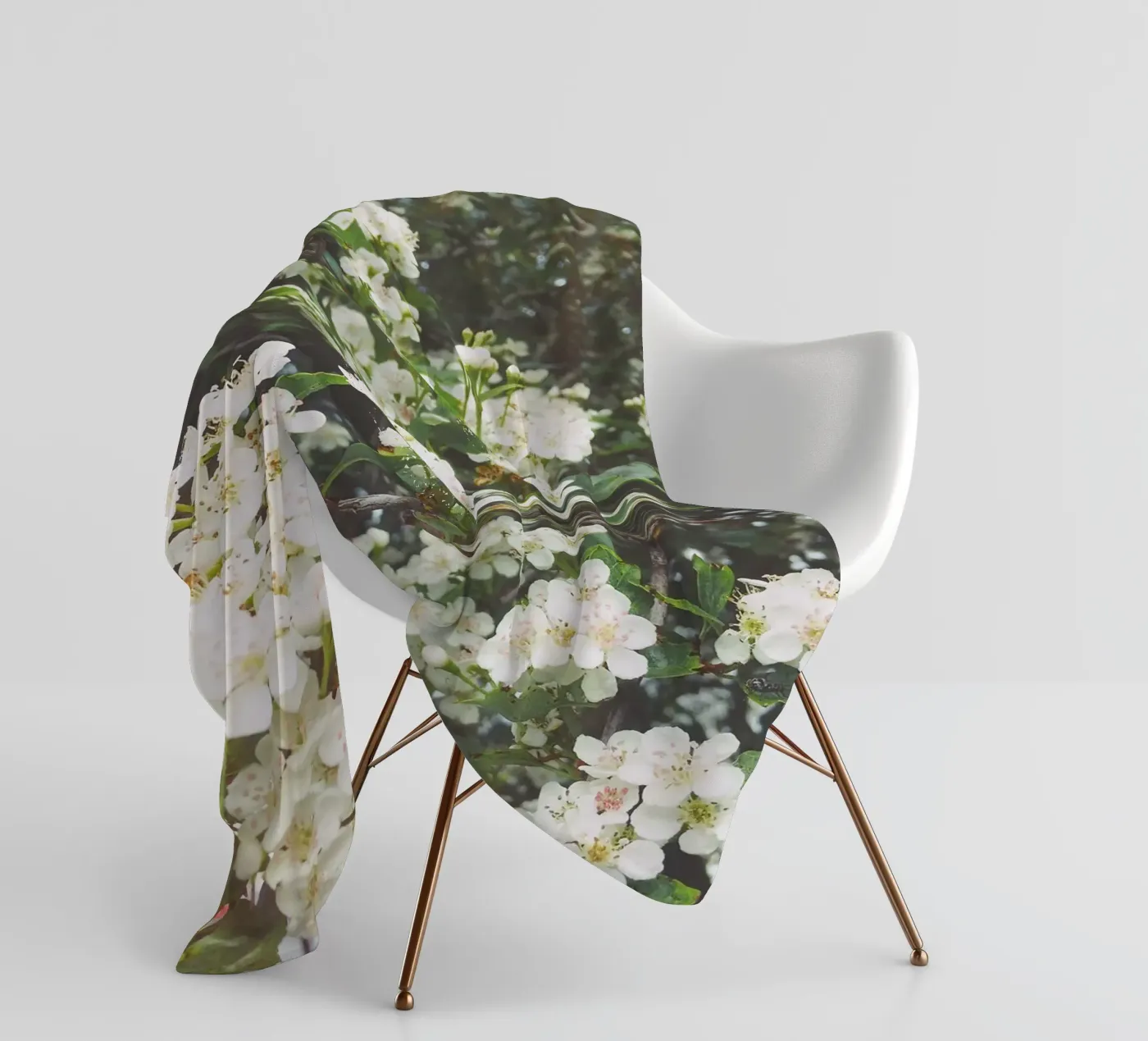 Spring Evening fleece blanket by Cassia Beck Photography